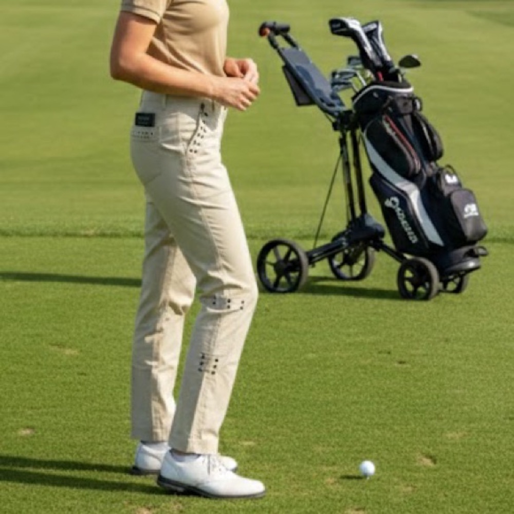 Jamie Sadock Golf Pants Tan Size 6 NWT